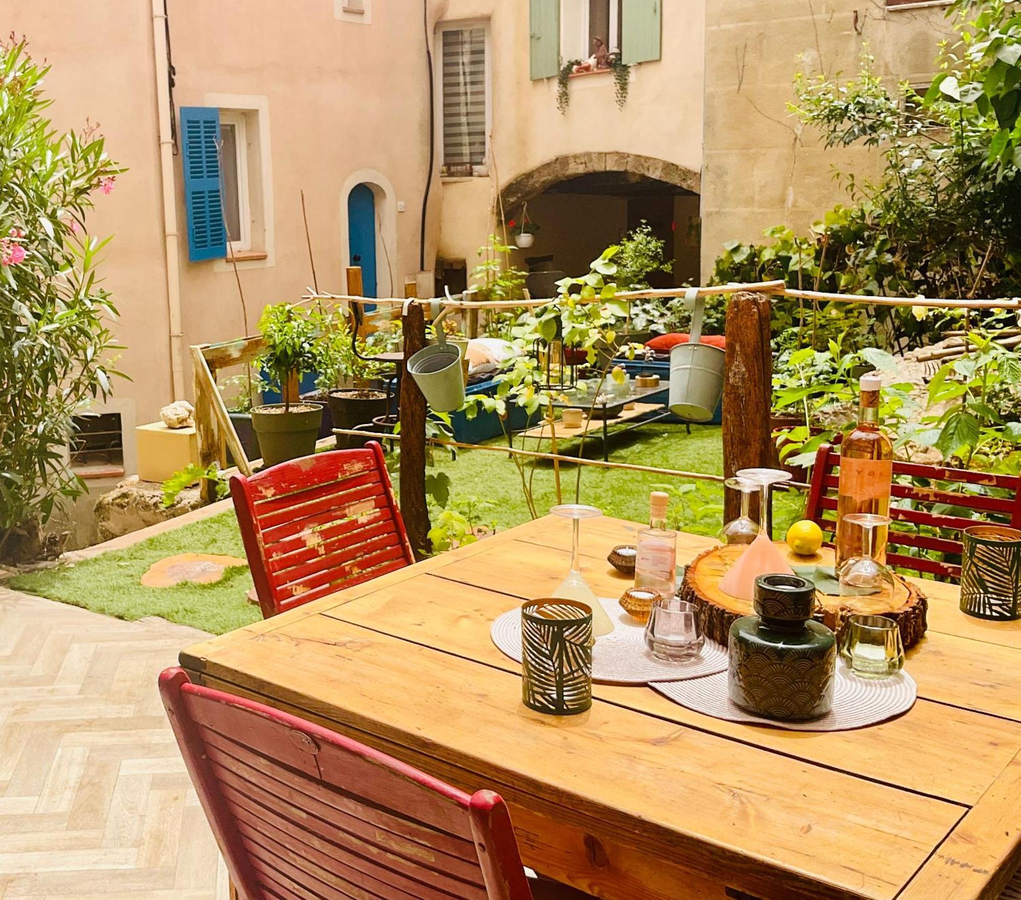 Rez De Jardin, Le Pra De Pe Appartement Cotignac Buitenkant foto